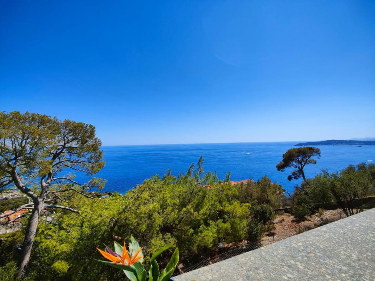 Le Coq -Splendide Vue -Magnifique Piscine -Parking Apartment Cap-d'Ail Bagian luar foto