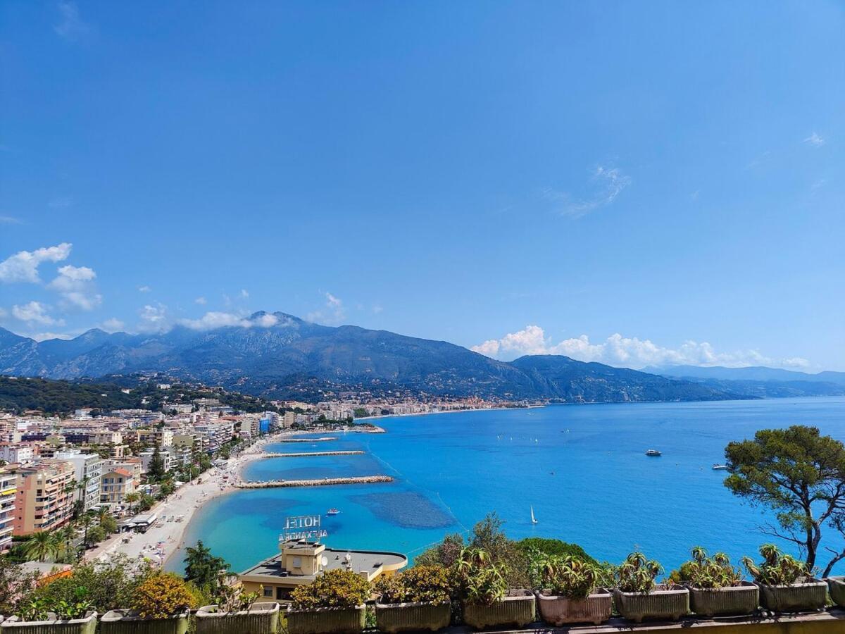 Le Coq -Splendide Vue -Magnifique Piscine -Parking Apartment Cap-d'Ail Bagian luar foto